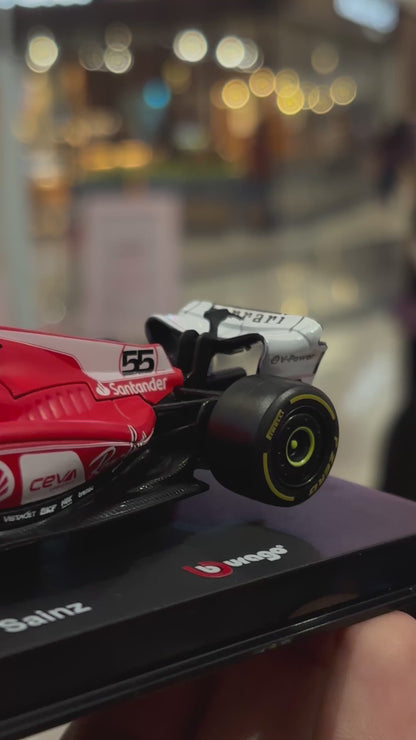 Charles Leclerc's Ferrari F1 Official Miniature Car by Bburago