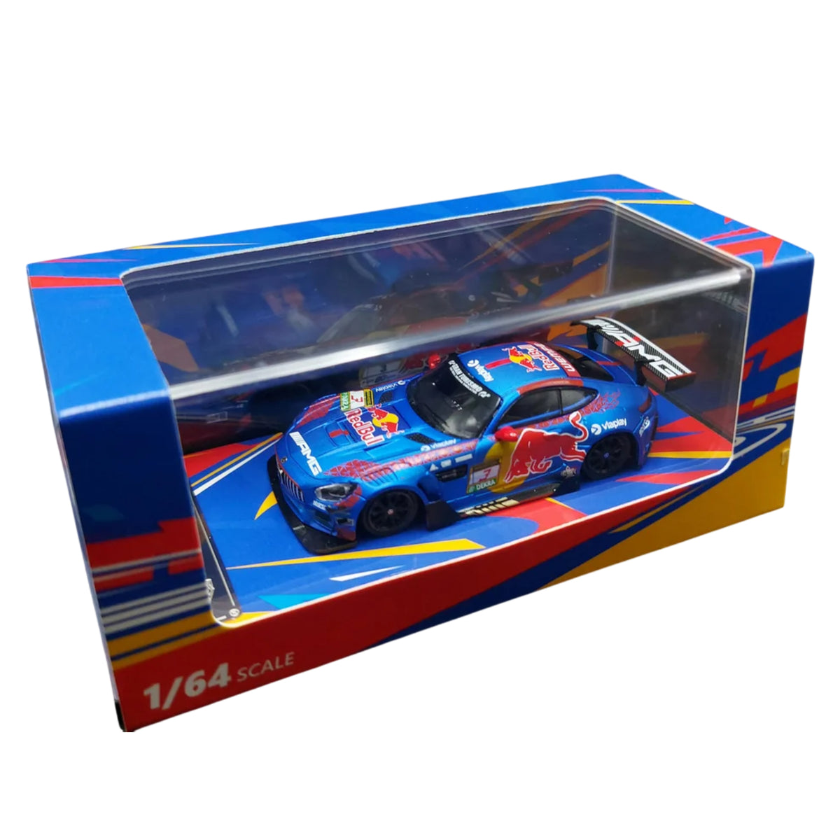 RM Mercedes AMG GT S Red Bull Racing Livery 1:64 Scale Diecast Model