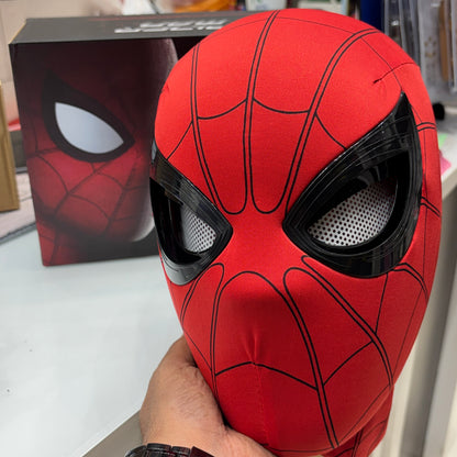 Spider-Man Mask with Moving Eye Lenses
