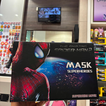 Spider-Man Mask with Light Effects and Movable Eye Lenses