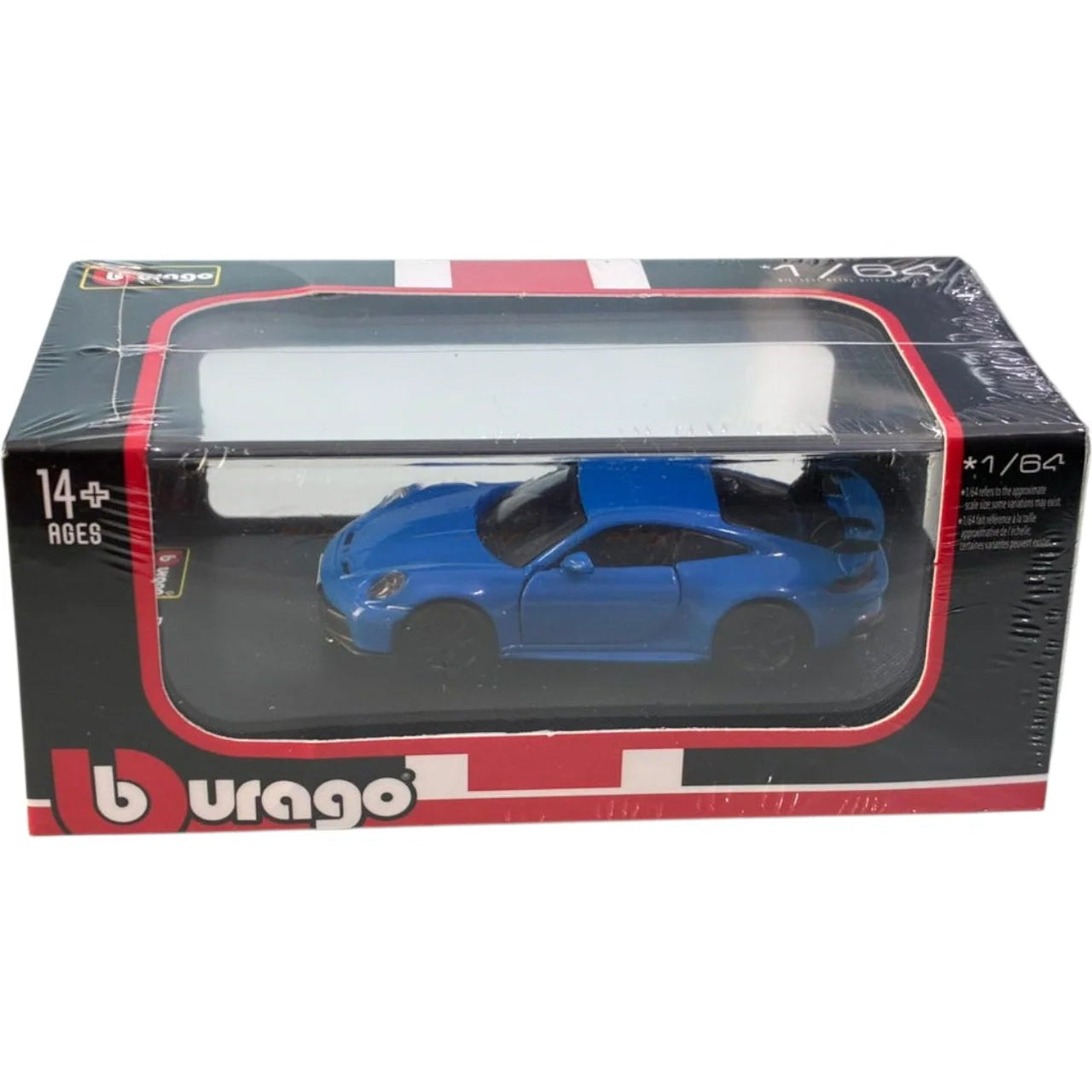 Bburago 1:64 Porsche 911 GT3 Blue Diecast