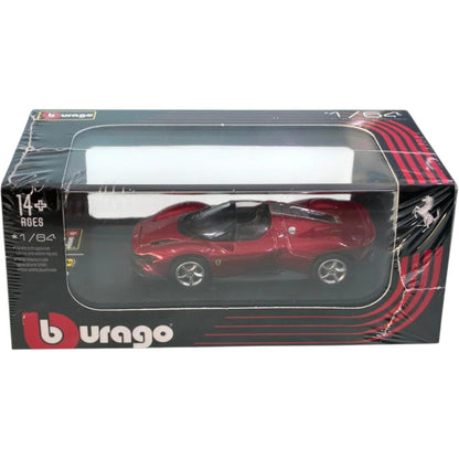 Bburago 1:64 Ferrari Daytona SP3 Red Diecast