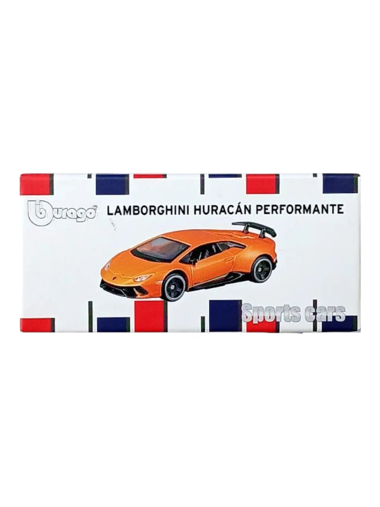 Lamborghini Huracan Performante Official 1:64 Scale Model Car by Bburago (Orange)