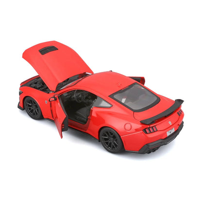 Maisto 1:24 2024 Ford Mustang Dark Horse Red Diecast
