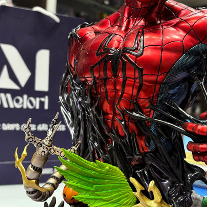 Spider-Man Symbiote Resin Bust Figure by 27Abyss Studio