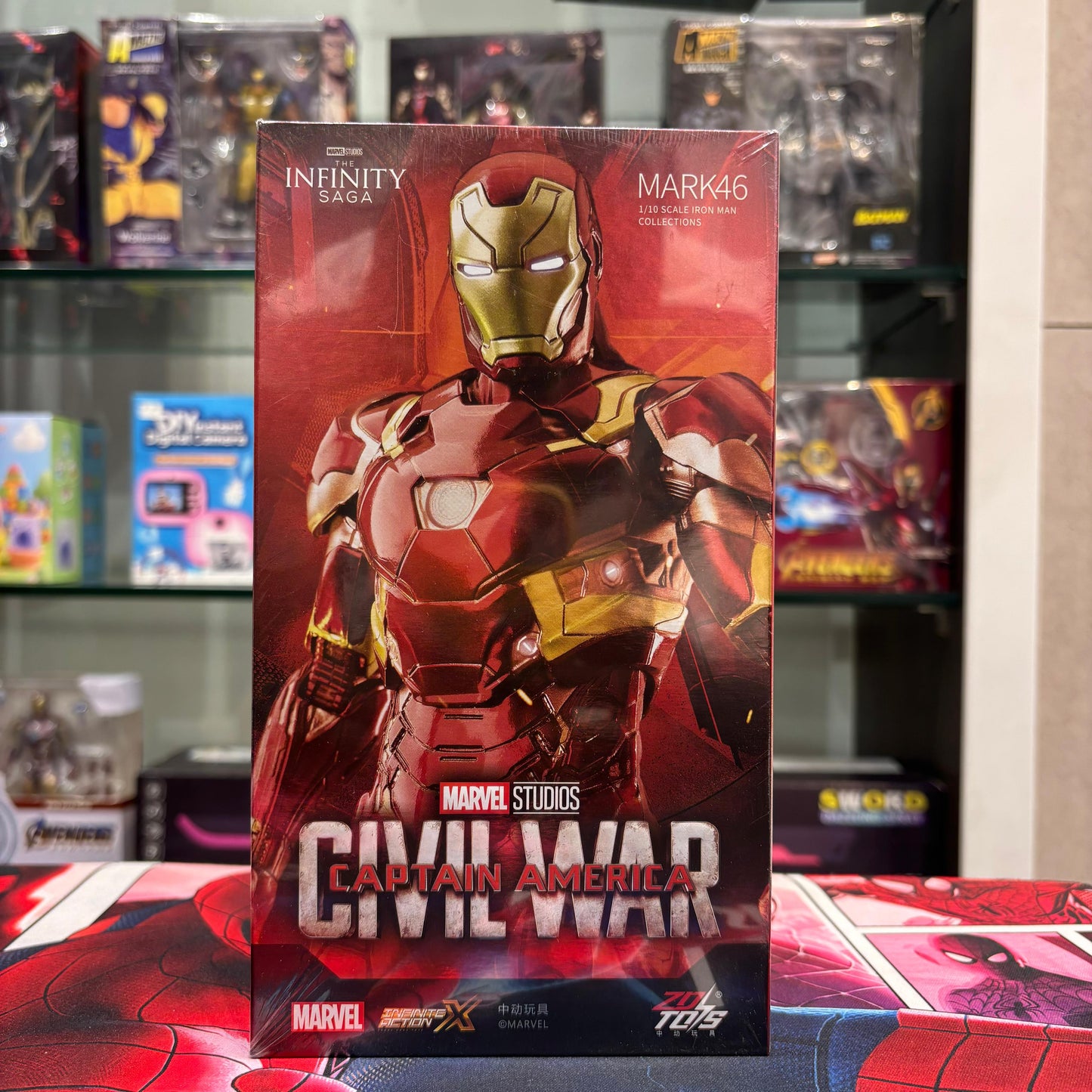 ZD Toys Iron Man Mark 46 Action Figure (Captain America: Civil War)