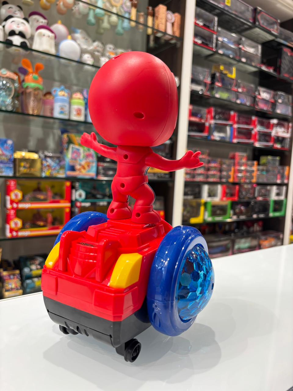 Spider-Man Musical Car Toy with LED Lights