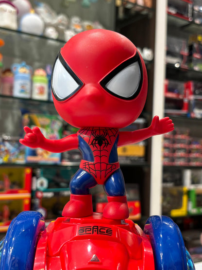 Spider-Man Musical Car Toy with LED Lights