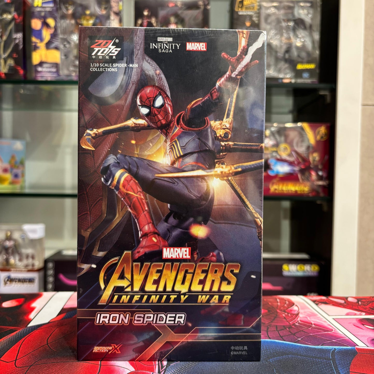 ZD Toys Iron Spider 2.0 Avenger: Infinity War Collectible Action Figure