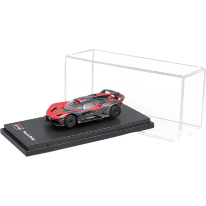 Bburago 1:64 Bugatti Bolide Red Diecast Car