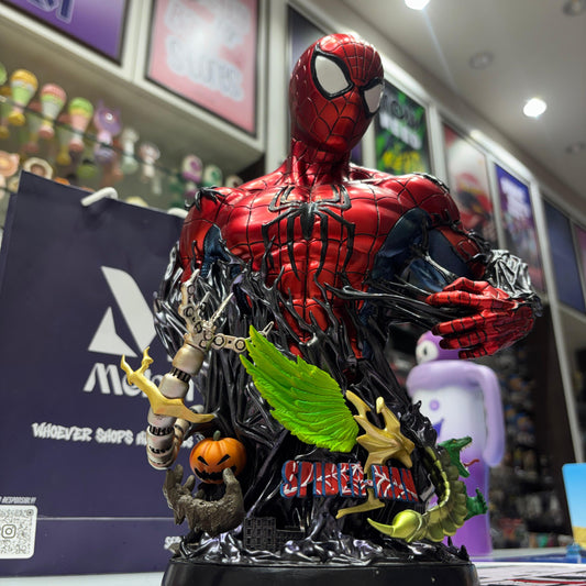 Spider-Man Symbiote Resin Bust Figure by 27Abyss Studio