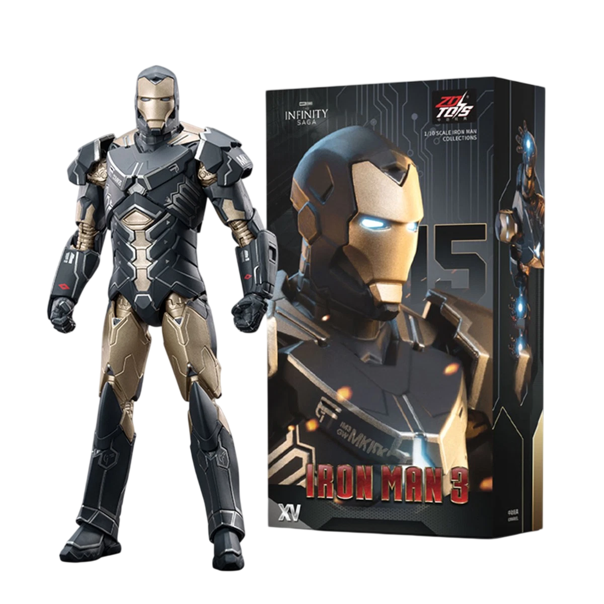 ZD Toys Iron Man Mark 15 1/10 Scale Action Figure