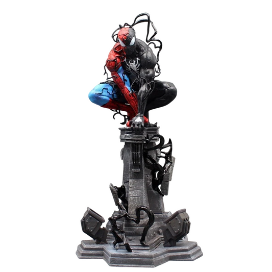 Spider-Man Venom Symbiote Collectible Figure (with LED Lights)