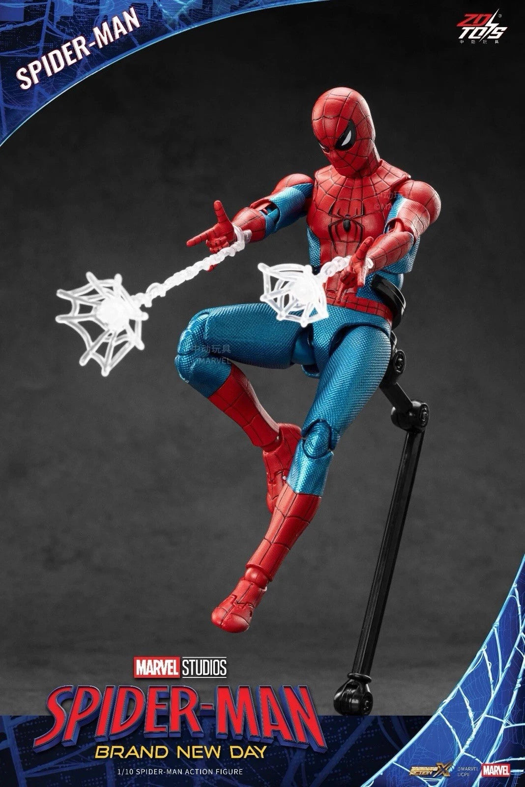 ZD Toys Spider-Man Brand New Day 1/10 Scale Action Figure
