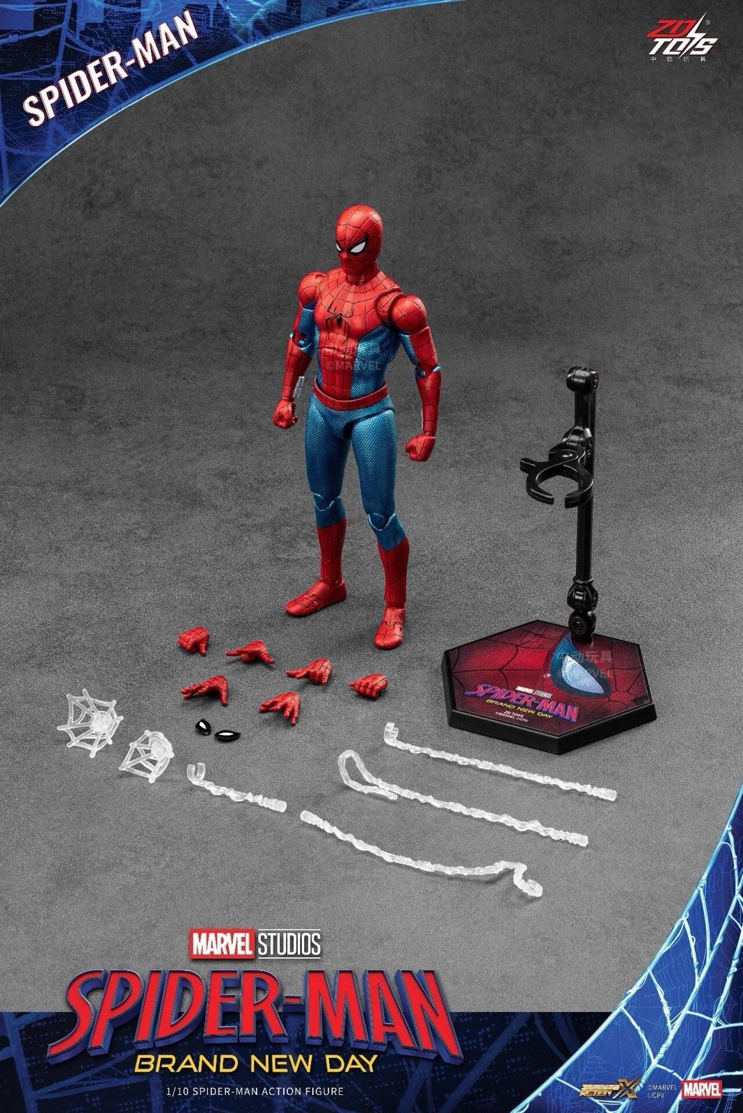 ZD Toys Spider-Man Brand New Day 1/10 Scale Action Figure