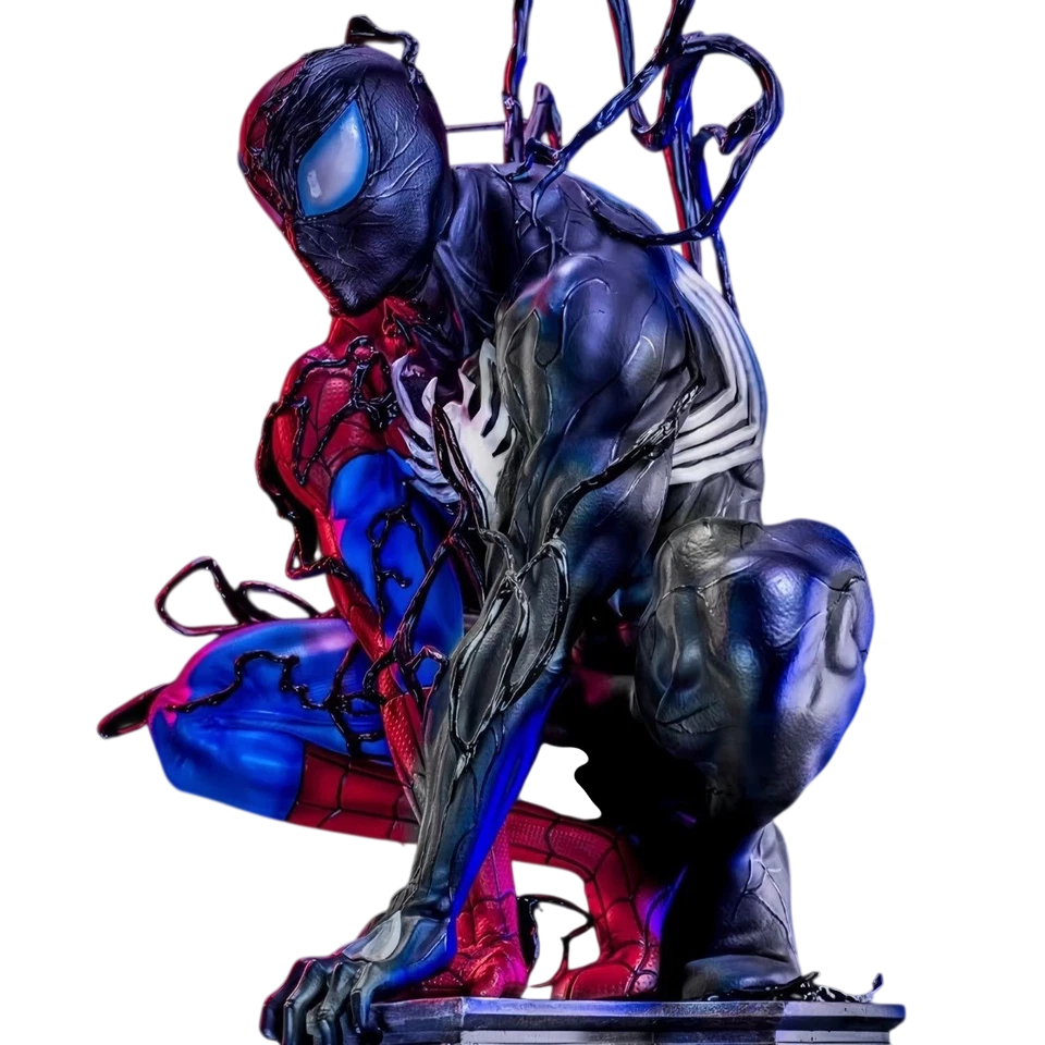 Spider-Man Venom Symbiote Collectible Figure (with LED Lights)