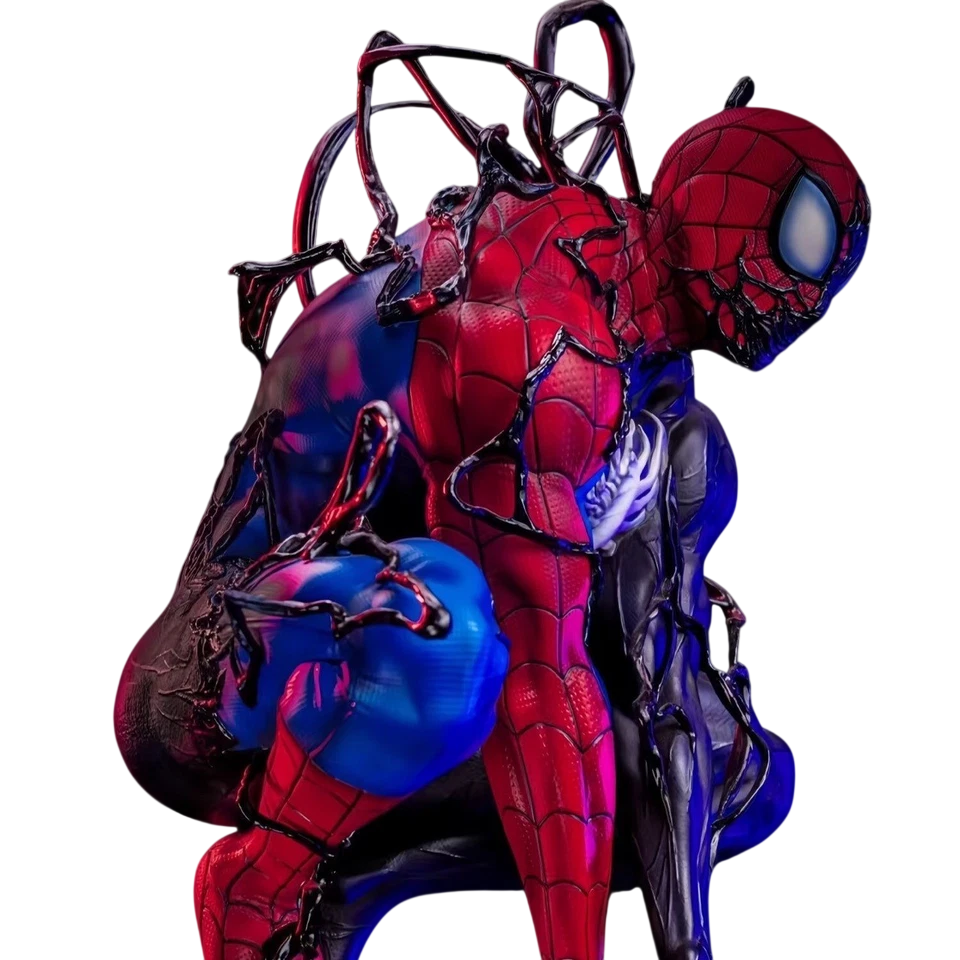 Spider-Man Venom Symbiote Collectible Figure (with LED Lights)
