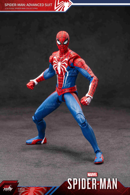 ZD Toys Marvel's Spider-Man Action Figure (Insomniac Games Advanced Suit)