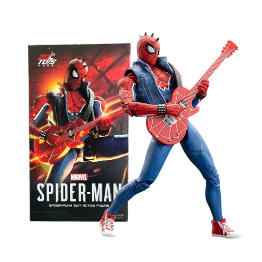 ZD Toys Spider-Man Spider Punk Suit 1/10 Scale Action Figure