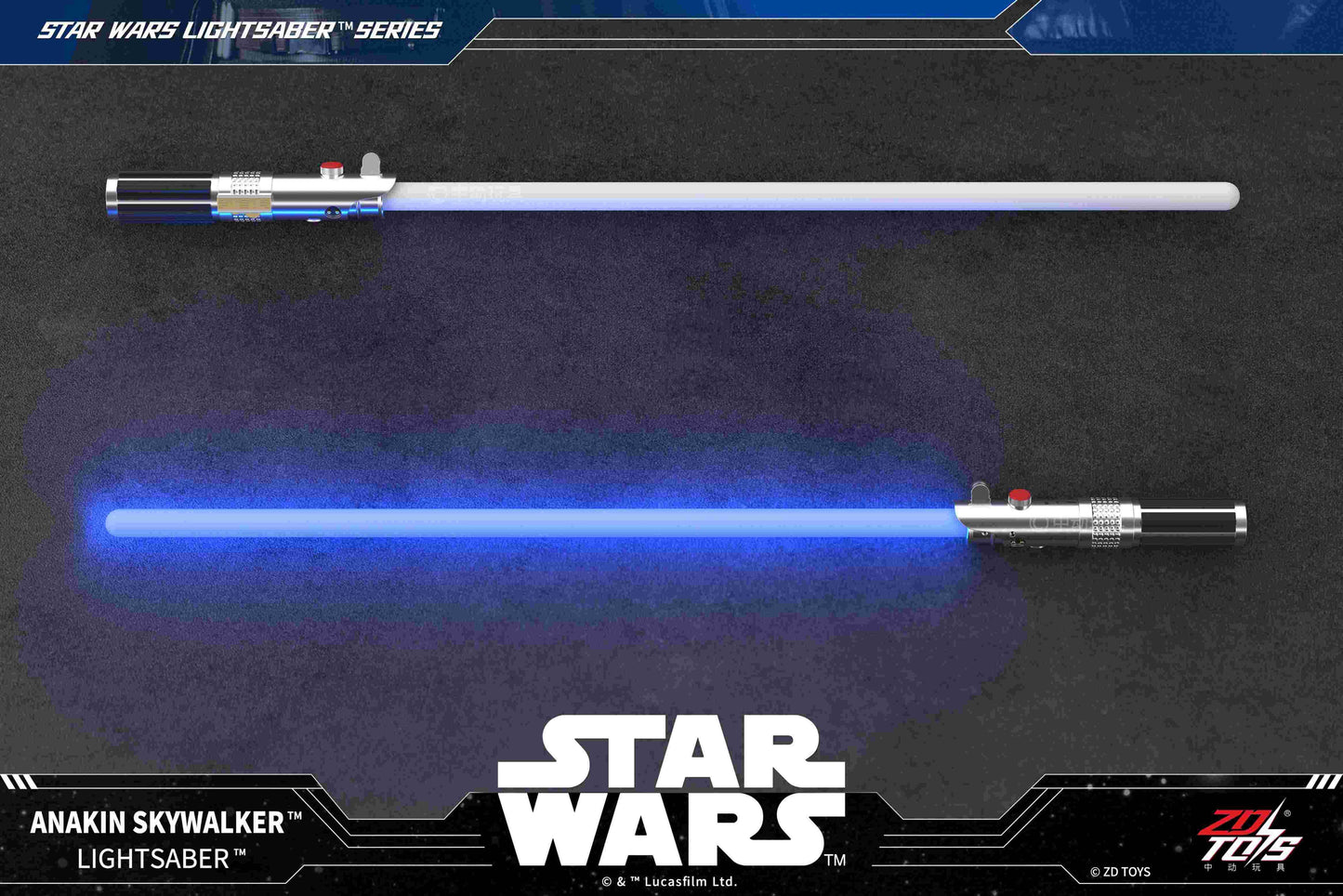 ZD Toys Star Wars Jedi Lightsaber (Blue)
