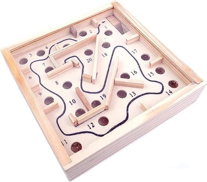 Wooden Maze Puzzle