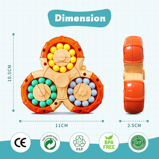 Rotating Magic Beads Cube