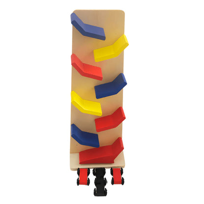 Wooden Small Slippery Cars Race Track Playset