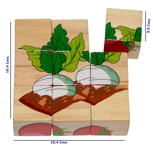 Wood Block Puzzles for Small Kids.