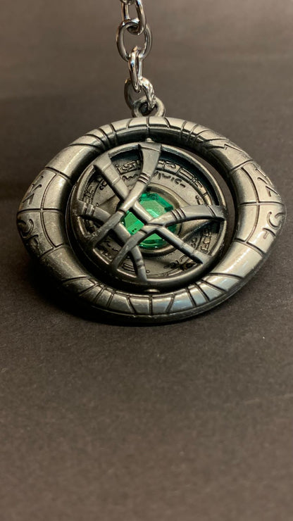 Dr. Strange Logo Spinning Keychain