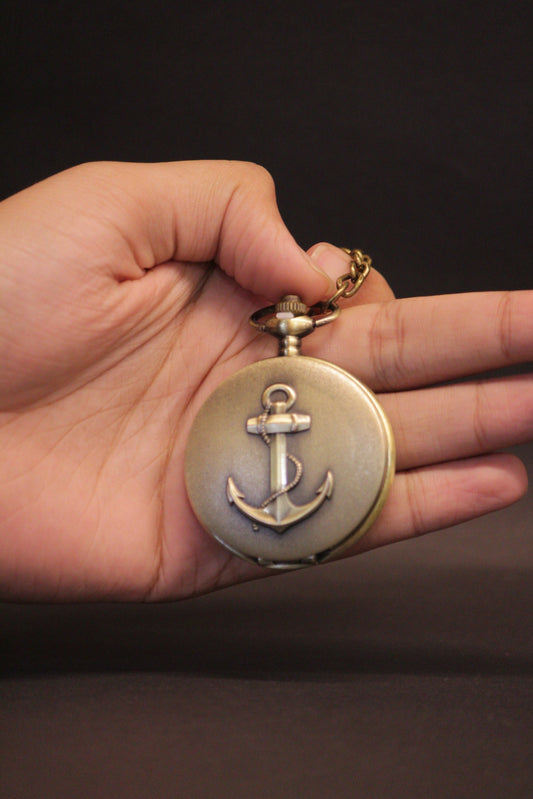 Anchor Pocket Watch