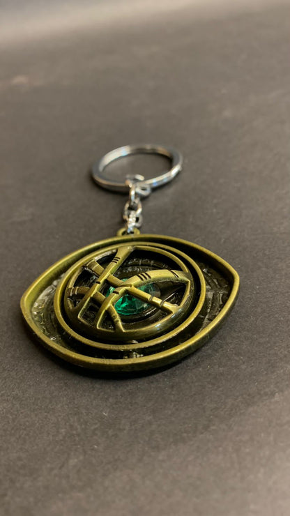 Dr. Strange Logo Spinning Keychain