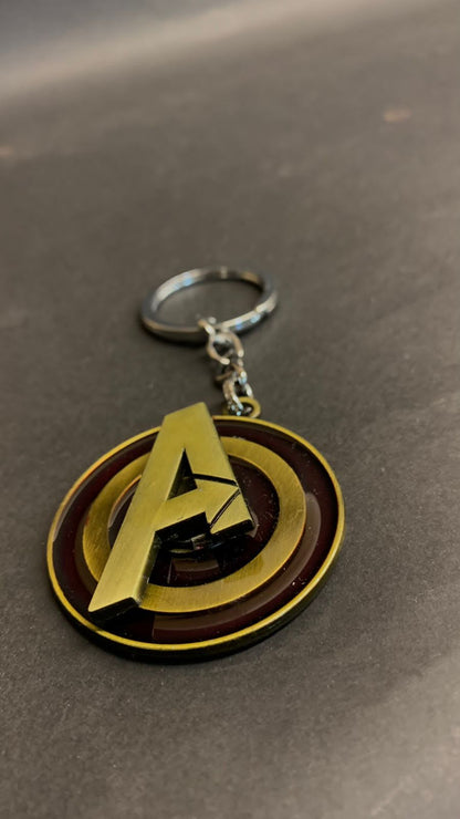 Avengers Logo Spinning Keychain