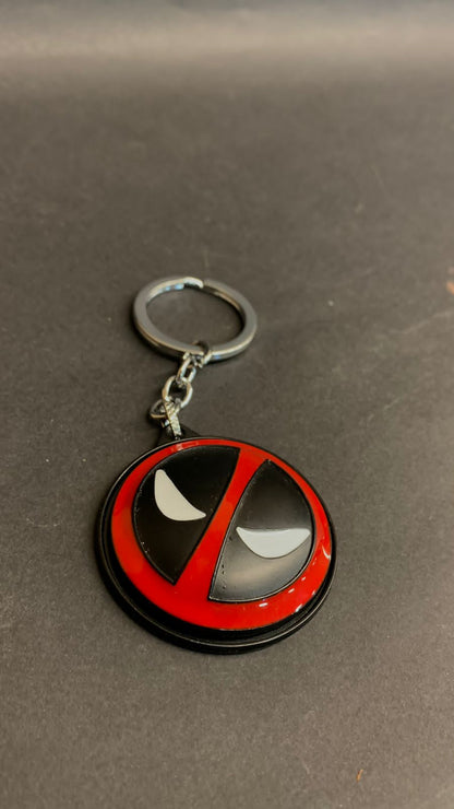 Deadpool Spinning Keychain