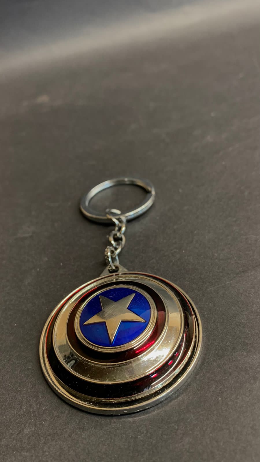 Captain America Shield Keychain