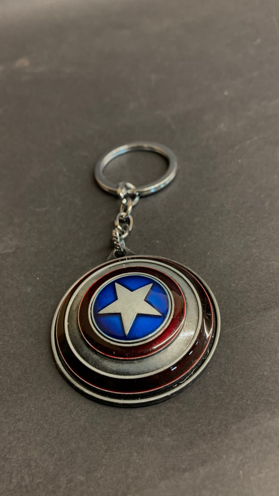 Captain America Shield Keychain