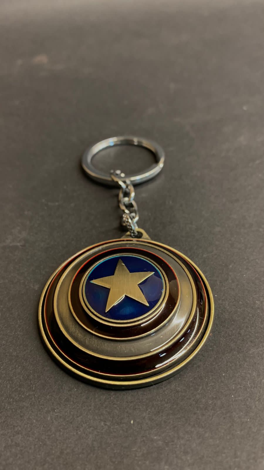 Captain America Shield Keychain