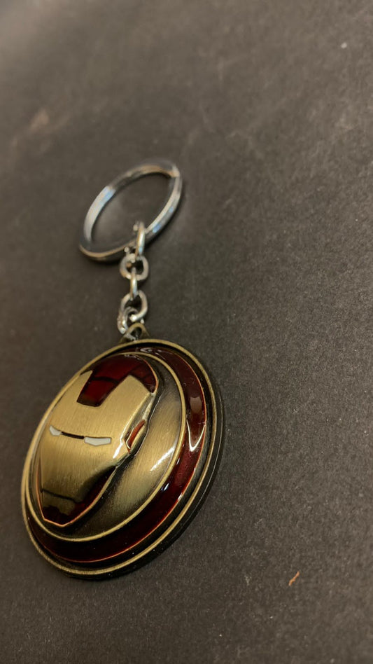 Iron-Man Spinning Keychain