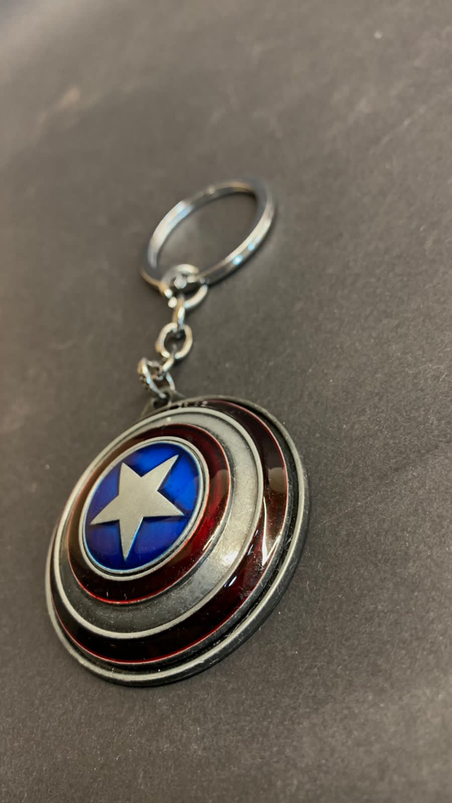 Captain America Shield Keychain