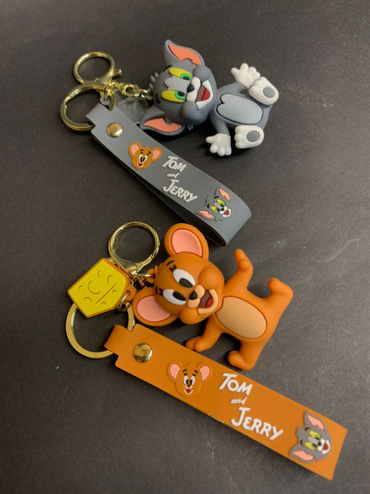Tom and Jerry Keychain