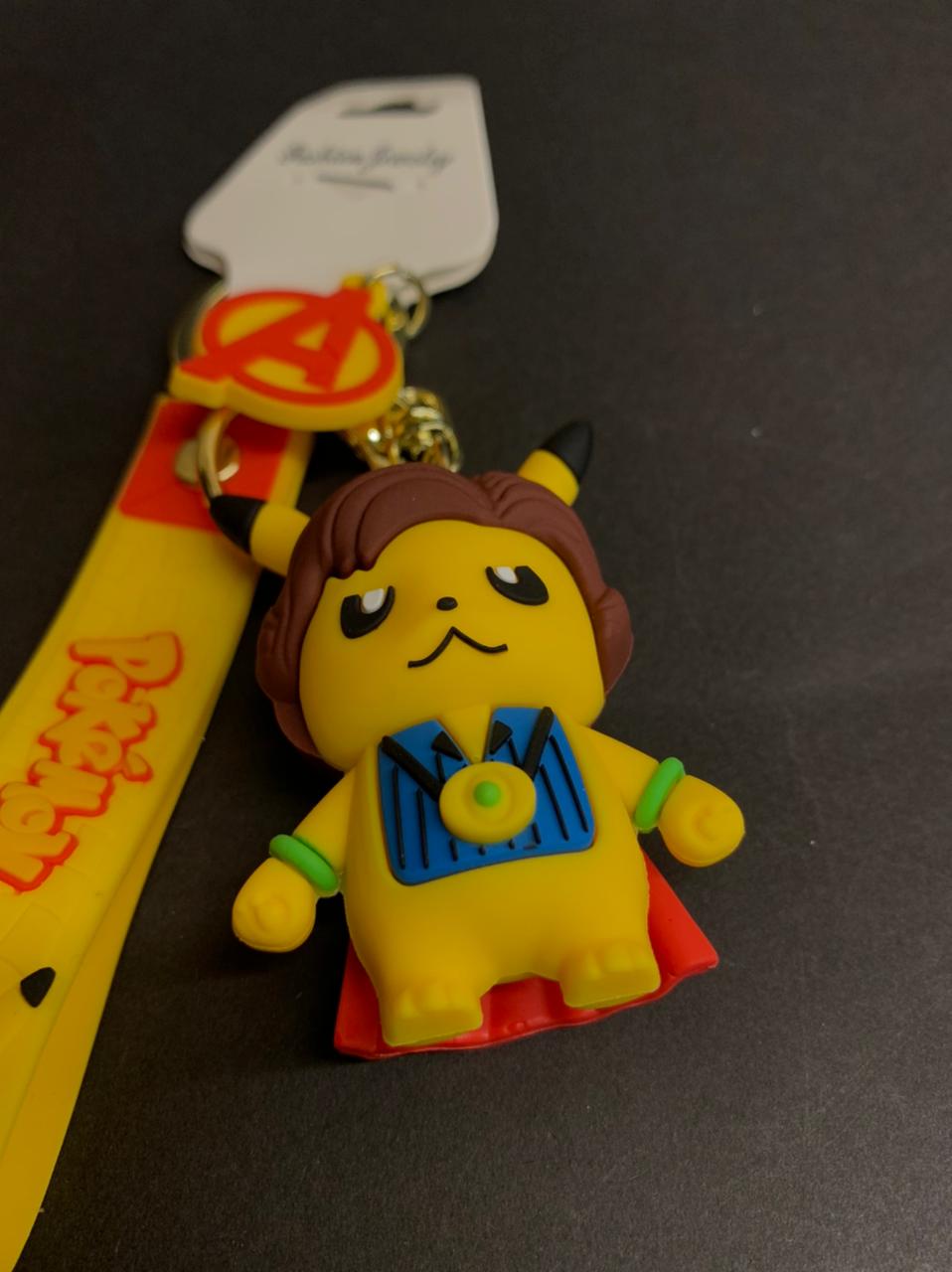 Pikachu Avengers Keychain