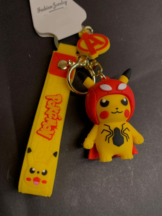 Pikachu Avengers Keychain