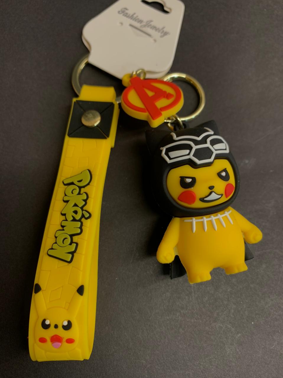 Pikachu Avengers Keychain