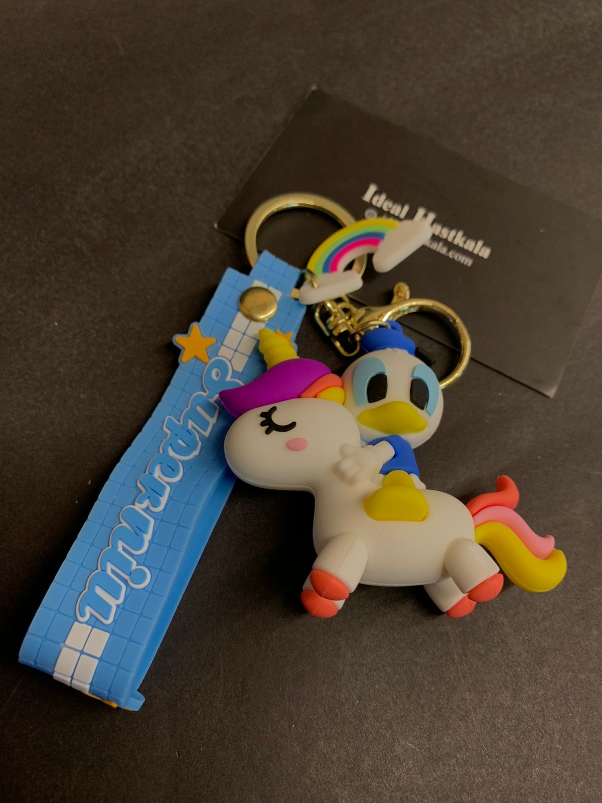 Unicorn Silicon Keychains