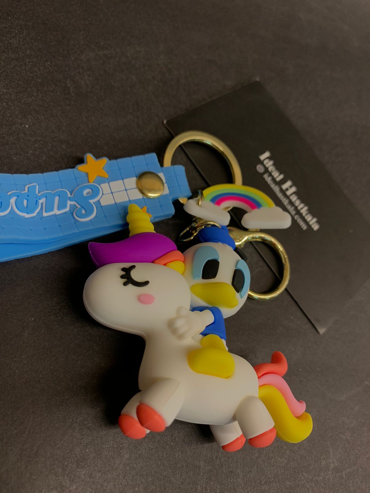 Unicorn Silicon Keychains