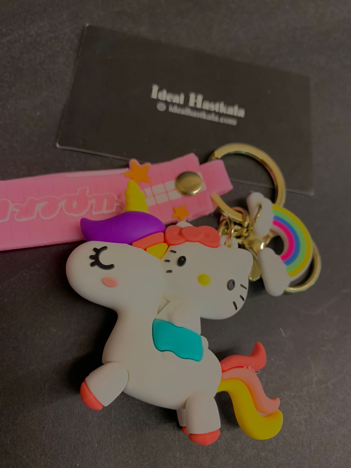 Unicorn Silicon Keychains