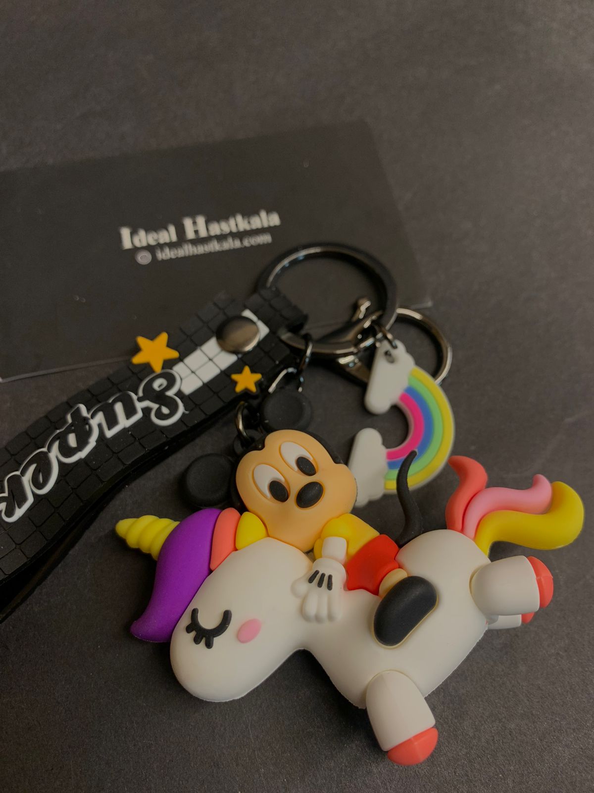 Unicorn Silicon Keychains