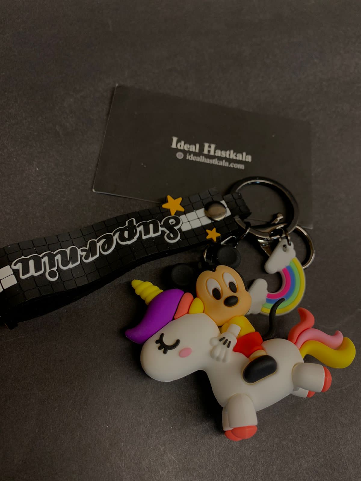 Unicorn Silicon Keychains