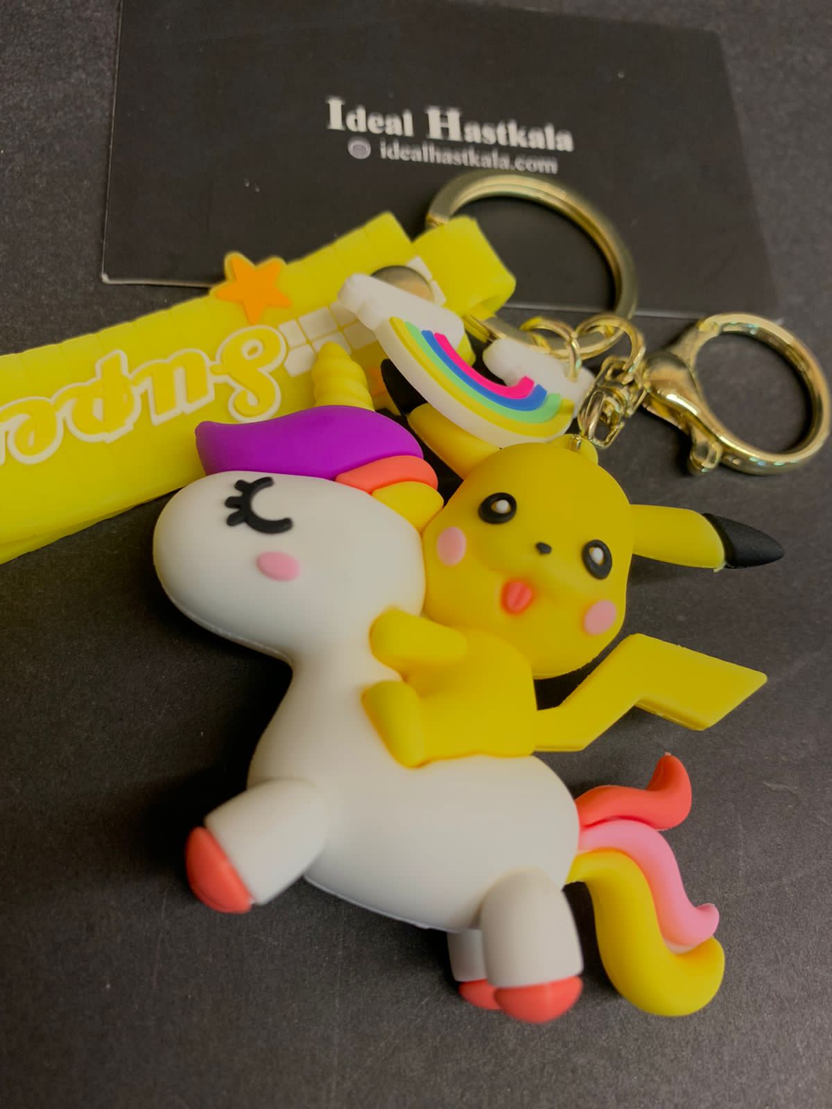 Unicorn Silicon Keychains