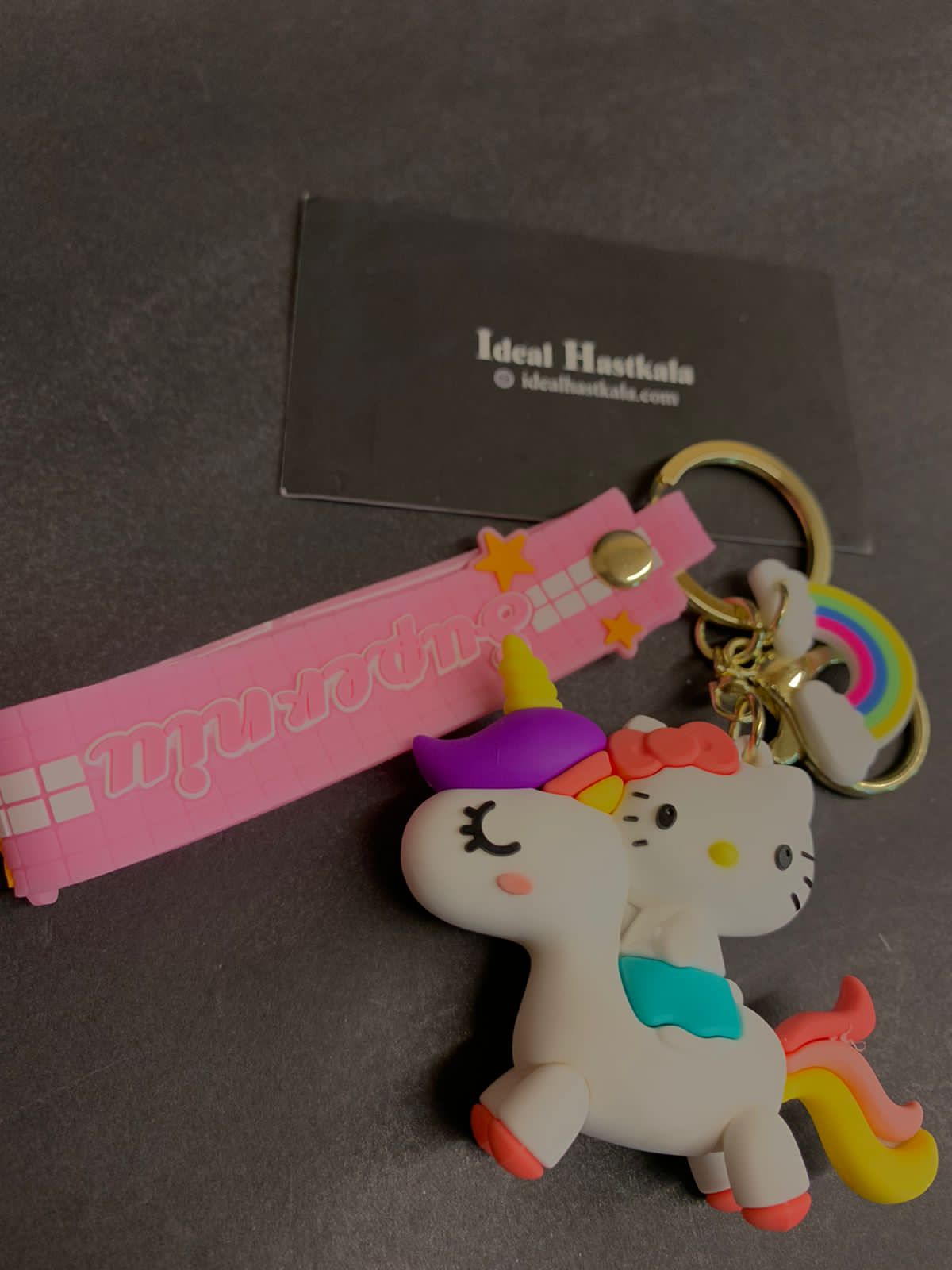 Unicorn Silicon Keychains