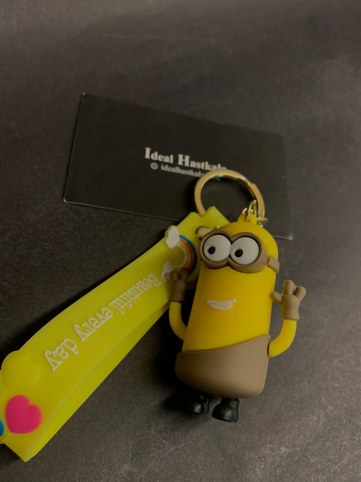 Minion Silicon Keychains
